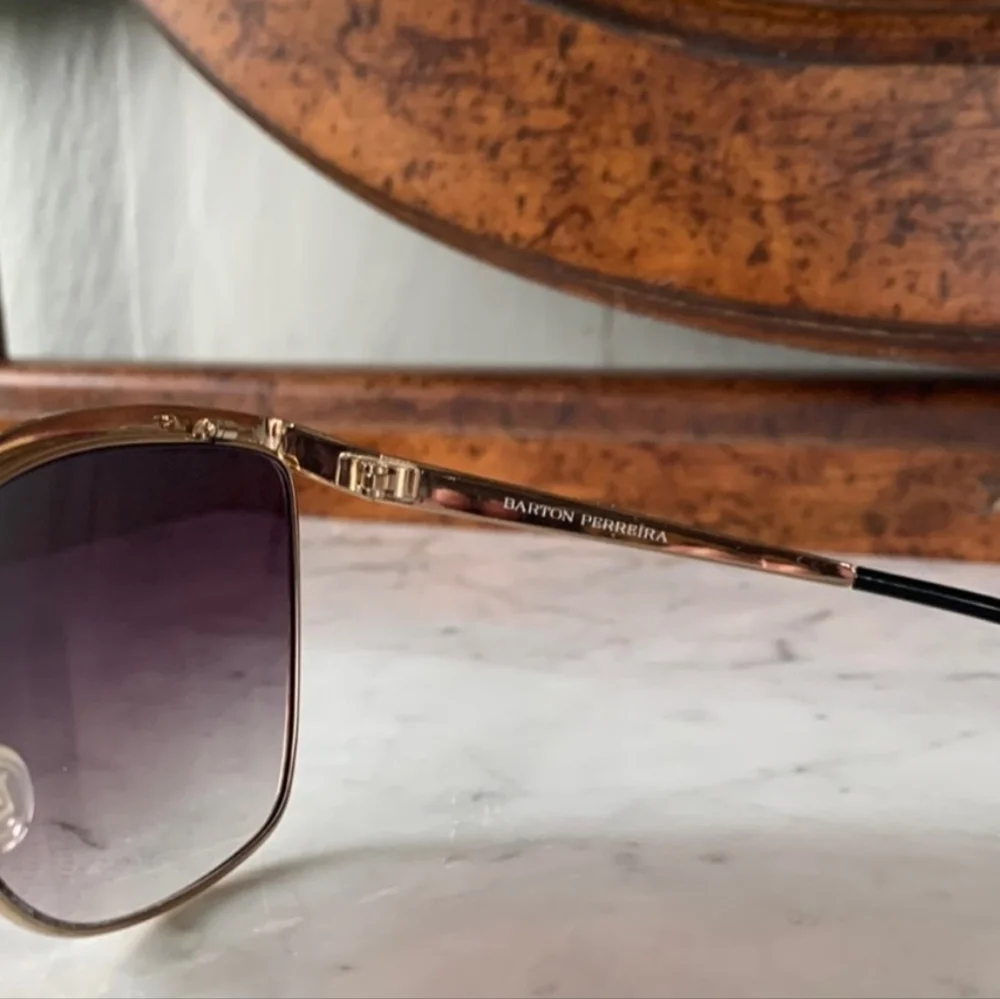 $800 Barton Perreira Authentic The Swinger Designer sunglasses Firm$ Mint COND